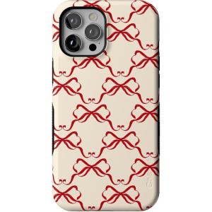 Casely iPhone 12 Pro Max Case | All Wrapped Up | Vintage Bows | Bold Protective Design | MagSafe Compatible Design