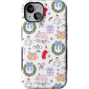 Casely iPhone 13 Case | Christmas Morning | Vintage Cartoon | Bold Protective Design | MagSafe Compatible Design