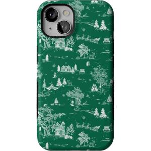 Casely iPhone 13 Case | Home for The Holidays | Mountain Town | Bold Protective Design | MagSafe Compatible Design