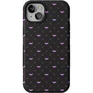 Casely iPhone 13 Case | Such a Battie | Purple Bats | Bold Protective Design | MagSafe Compatible Design