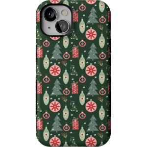 Casely iPhone 13 Case | Tinsel Town | Christmas Ornament | Bold Protective Design | MagSafe Compatible Design