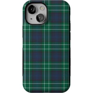 Casely iPhone 13 Mini Case | Spruce | Kitty and Vibe Holiday | Bold Protective Design | MagSafe Compatible Design