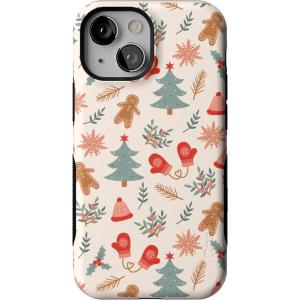 Casely iPhone 13 Mini Case | Sugar and Spice | Holiday Cookie | Bold Protective Design | MagSafe Compatible Design