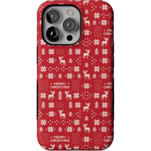 Casely iPhone 13 Pro Case | Stocking Stuffer | Christmas Knit | Bold Protective Design | MagSafe Compatible Design