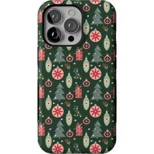 Casely iPhone 13 Pro Case | Tinsel Town | Christmas Ornament | Bold Protective Design | MagSafe Compatible Design