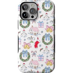 Casely iPhone 13 Pro Max Case | Christmas Morning | Vintage Cartoon | Bold Protective Design | MagSafe Compatible Design