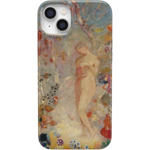 Casely iPhone 14 Case | All Smiles | Smiley Face Sticker | Compatible with MagSafe | Classic Ultra Slim Design(Pandora | The Met Museum)