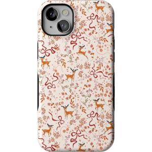 Casely iPhone 14 Case | Dashing Through The Snow | Enchanted Forest | Bold Protective Design | MagSafe Compatible Design