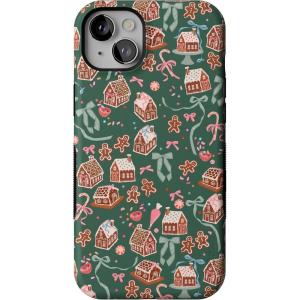 Casely iPhone 14 Case | Gingerbread Lane | Holiday Sweets | Bold Protective Design | MagSafe Compatible Design