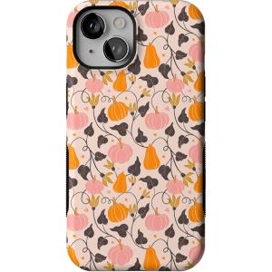 Casely iPhone 14 Case | Pumpkin Princess | Harvest Vines | Bold Protective Design | MagSafe Compatible Design