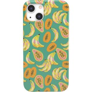Casely iPhone 14 Case | Sage Garden | Green Floral | Compatible with MagSafe | Classic Ultra Slim Design(Papaya Palms | Dippin’ Daisy’s Tropical Vacation)