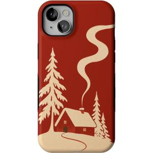 Casely iPhone 14 Case | Snowed in | Cozy Winter | Bold Protective Design | MagSafe Compatible Design