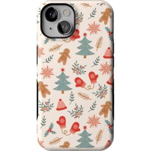 Casely iPhone 14 Case | Sugar and Spice | Holiday Cookie | Bold Protective Design | MagSafe Compatible Design