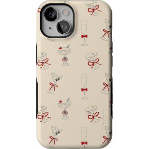 Casely iPhone 14 Case | Tini | Kitty and Vibe Holiday | Bold Protective Design | MagSafe Compatible Design