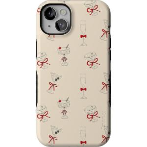 Casely iPhone 14 Plus Case | Tini | Kitty and Vibe Holiday | Bold Protective Design | MagSafe Compatible Design