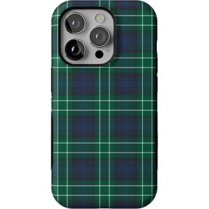 Casely iPhone 14 Pro Case | Spruce | Kitty and Vibe Holiday | Bold Protective Design | MagSafe Compatible Design