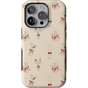 Casely iPhone 14 Pro Case | Tini | Kitty and Vibe Holiday | Bold Protective Design | MagSafe Compatible Design