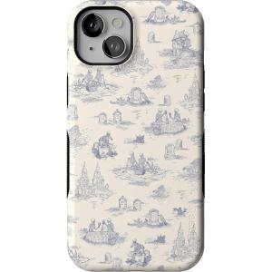 Casely iPhone 15 Case | Graveyard Gathering | Skeleton Picnic | Bold Protective Design | MagSafe Compatible Design