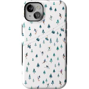 Casely iPhone 15 Case | We’ve Peaked | Après Ski Mountains | Bold Protective Design | MagSafe Compatible Design