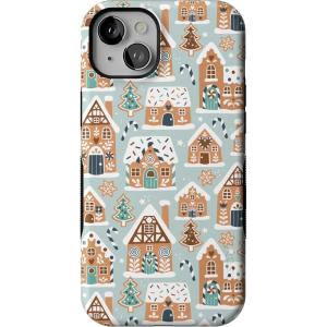 Casely iPhone 15 Plus Case | Built Too Sweet | Frosted Village | Bold Protective Design | MagSafe Compatible Design