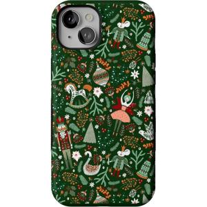 Casely iPhone 15 Plus Case | Sugar Plum Fairy | Winter Wonderland | Bold Protective Design | MagSafe Compatible Design