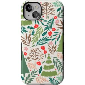 Casely iPhone 15 Plus Case | Under The Mistletoe | Holiday | Bold Protective Design | MagSafe Compatible Design
