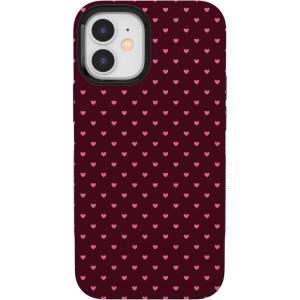 Casely iPhone 15 Pro Case | Heart Noir | Tiny Hearts | Bold Protective Design | MagSafe Compatible Design(Heart Noir | Tiny Hearts)
