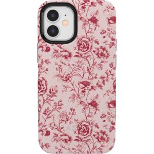 Casely iPhone 15 Pro Case | Heart Noir | Tiny Hearts | Bold Protective Design | MagSafe Compatible Design(Vintage Belle | Floral Toile)