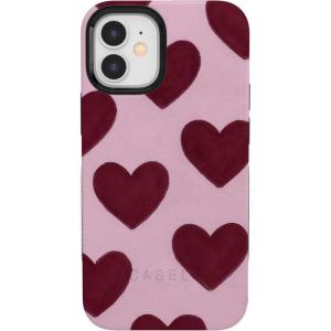 Casely iPhone 15 Pro Case | Heart Noir | Tiny Hearts | Bold Protective Design | MagSafe Compatible Design(Whole Lotta Love | Plum Hearts)