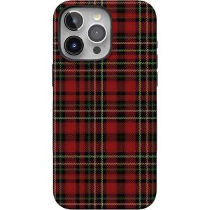 Casely iPhone 15 Pro Max Case | Fireside Flannel | Signature Plaid | Bold Protective Design | MagSafe Compatible Design