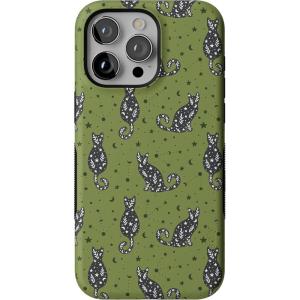 Casely iPhone 15 Pro Max Case | Sabrina’s Bestie | Black Cats | Bold Protective Design | MagSafe Compatible Design