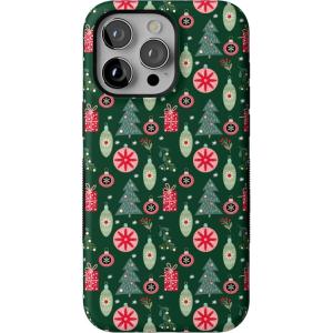 Casely iPhone 15 Pro Max Case | Tinsel Town | Christmas Ornament | Bold Protective Design | MagSafe Compatible Design