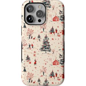 Casely iPhone 15 Pro Max Case | Winter Nostalgia | Vintage Holiday | Bold Protective Design | MagSafe Compatible Design