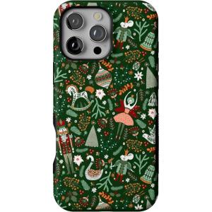 Casely iPhone 16 Pro Case | Sugar Plum Fairy | Winter Wonderland | Bold Protective Design | MagSafe Compatible Design