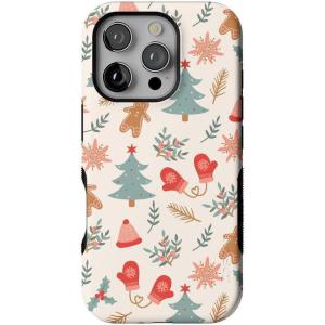 Casely iPhone 16 Pro Case | Sugar and Spice | Holiday Cookie | Bold Protective Design | MagSafe Compatible Design