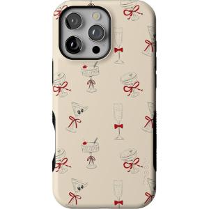 Casely iPhone 16 Pro Case | Tini | Kitty and Vibe Holiday | Bold Protective Design | MagSafe Compatible Design