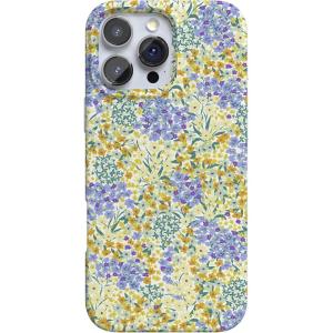 Casely iPhone 16 Pro Max Case | Garden Party | Mushroom Floral | Compatible with MagSafe | Classic Ultra Slim Design(Dream Garden | Cottagecore)