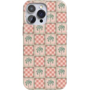 Casely iPhone 16 Pro Max Case | Garden Party | Mushroom Floral | Compatible with MagSafe | Classic Ultra Slim Design(Palm Beach | The Social Club)