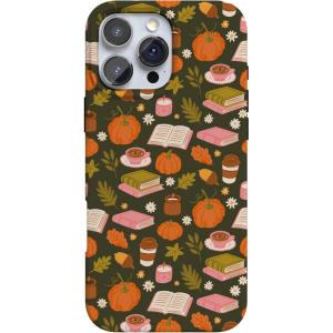 Casely iPhone 16 Pro Max Case | Garden Party | Mushroom Floral | Compatible with MagSafe | Classic Ultra Slim Design(Small Town Magic | Fall Faves)