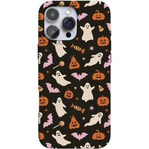 Casely iPhone 16 Pro Max Case | Garden Party | Mushroom Floral | Compatible with MagSafe | Classic Ultra Slim Design(Trick or Treat | Sweet Halloween)