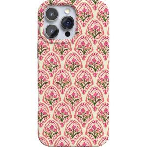 Casely iPhone 16 Pro Max Case | Garden Party | Mushroom Floral | Compatible with MagSafe | Classic Ultra Slim Design(Tulip Tapestry | Jenna Palek x Casely)