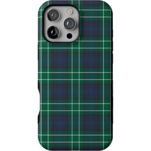 Casely iPhone 16 Pro Max Case | Spruce | Kitty and Vibe Holiday | Bold Protective Design | MagSafe Compatible Design