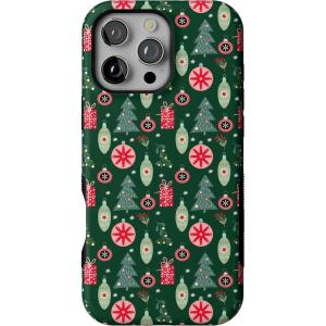 Casely iPhone 16 Pro Max Case | Tinsel Town | Christmas Ornament | Bold Protective Design | MagSafe Compatible Design