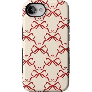 Casely iPhone 16e Case | All Wrapped Up | Vintage Bows | Bold Protective Design | MagSafe Compatible Design