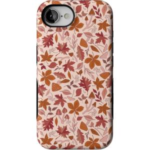 Casely iPhone 16e Case | Can’t Help Falling | Autumn Leaves | Bold Protective Design | MagSafe Compatible Design
