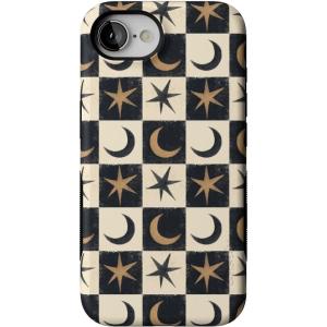 Casely iPhone 16e Case | Mystic Moonstar | Black Celestial | Bold Protective Design | MagSafe Compatible Design