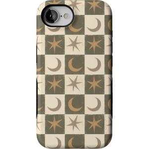 Casely iPhone 16e Case | Mystic Moonstar | Green Celestial | Bold Protective Design | MagSafe Compatible Design