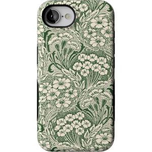 Casely iPhone 16e Case | Pandora | The Met Museum | Bold Protective Design | Compatible with MagSafe(Mystic Meadow | Green Gardens)