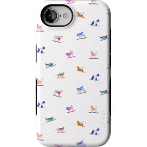 Casely iPhone 16e Case | Powder Pups | Dog Sled | Bold Protective Design | MagSafe Compatible Design