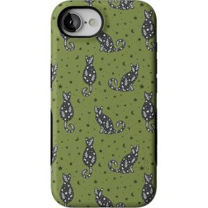 Casely iPhone 16e Case | Sabrina’s Bestie | Black Cats | Bold Protective Design | MagSafe Compatible Design